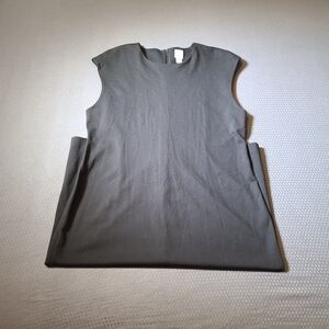 Calvin Klein Women's Sleeveless Black Sheath Dress Zipper Back Size XL